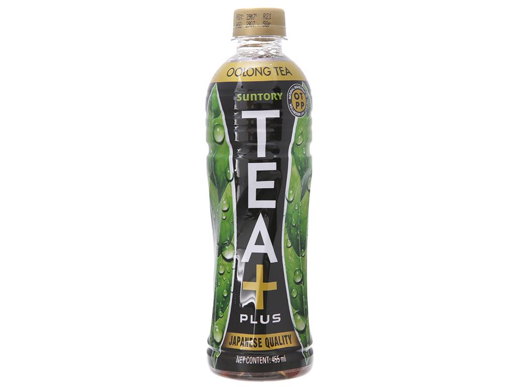 Thùng Trà Olong Tea Plus 455ml