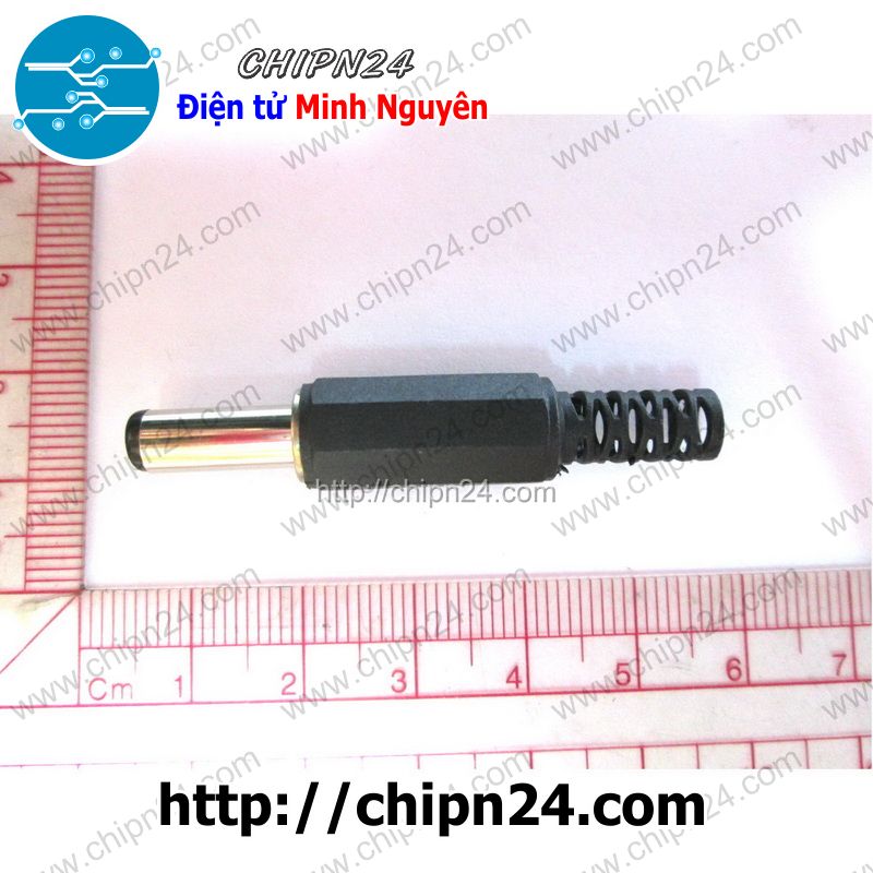 [5 cái] (G27) Jack DC hàn dây Chuôi Dài 5.5x2.1mm