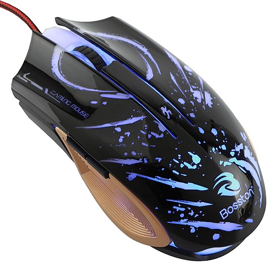 [HCM]Chuột Gaming LED RGB Bosston GM100