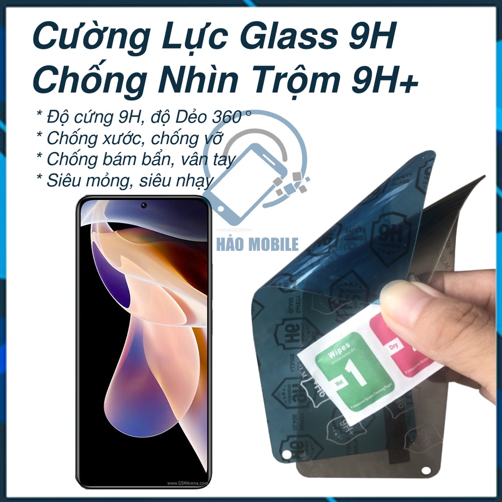 Dán cường lực dẻo nano xiaomi redmi note 11, note 11 4g, note 11 pro+