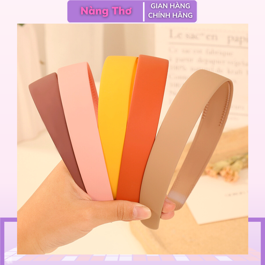 Cài Tóc Nhựa Bản To 2,5cm Cho Nữ