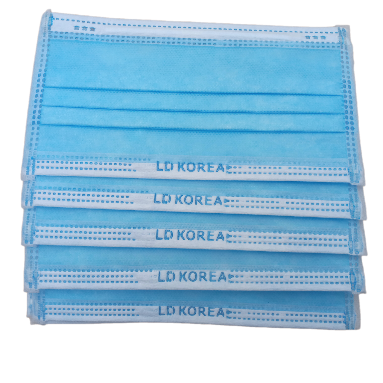 KHẨU TRANG Y TẾ KOREA, 4 LỚP, KHÁNG KHUẨN (HỘP/50 CHIẾC/5 TÚI NILON )