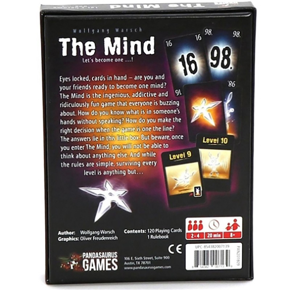 Bộ Bài The Mind Board Game Thần Giao Cách Cảm
