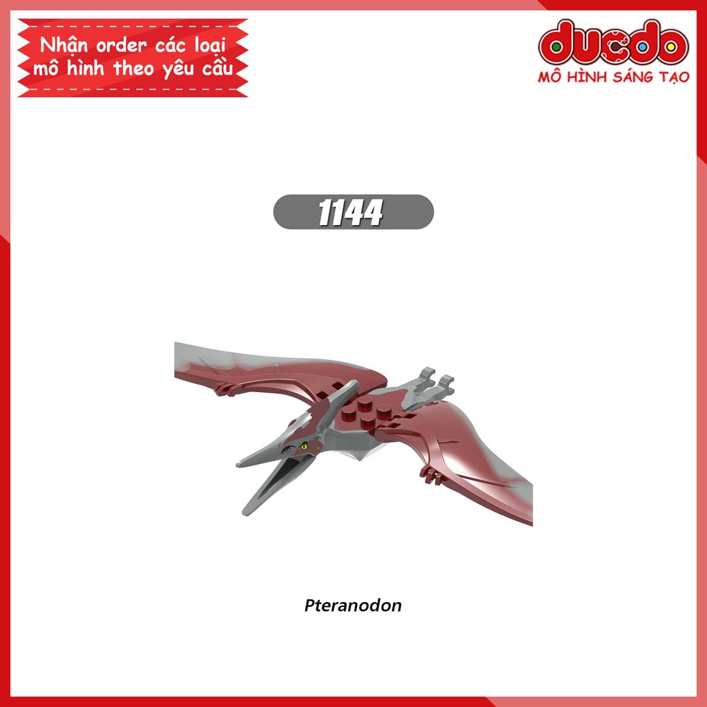 Minifigures các khủng long Jurassic World tuyệt đẹp - Đồ chơi Lắp ghép Xếp hình Mini Mô hình XINH 0243