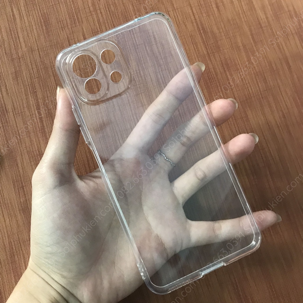 Ốp lưng xiaomi mi 11 lite 4g / mi 11 lite 5g / mi 11 lite 5g ne dẻo trong suốt, bảo vệ từng lỗ cam