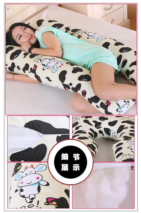 Gối ôm chữ U bà bầu