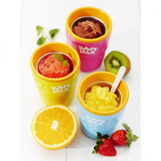 Ly làm kem tuyết Doshisha Hapi Mix DHFZ-18SO (màu xanh)
