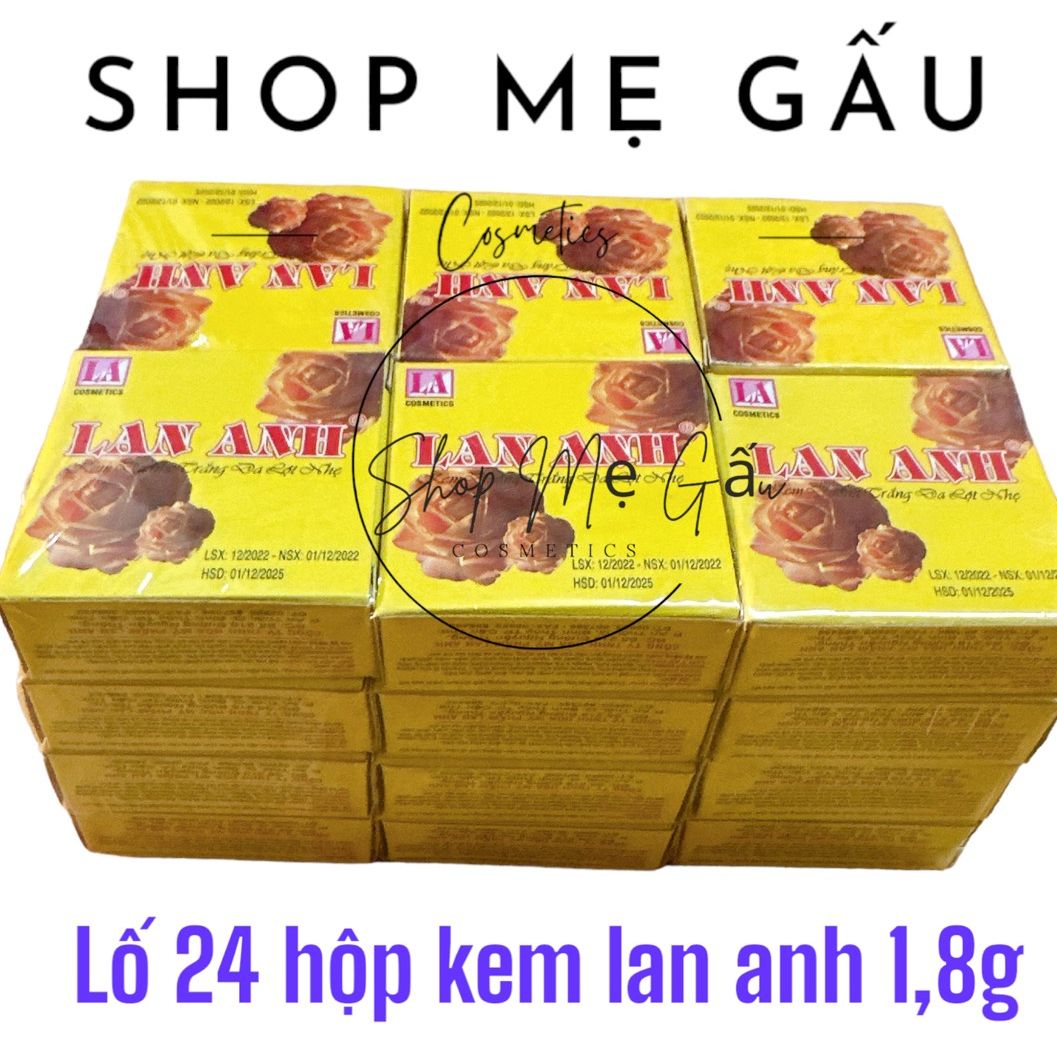 Sỉ lố 12 hộp kem Lan anh 1,8g