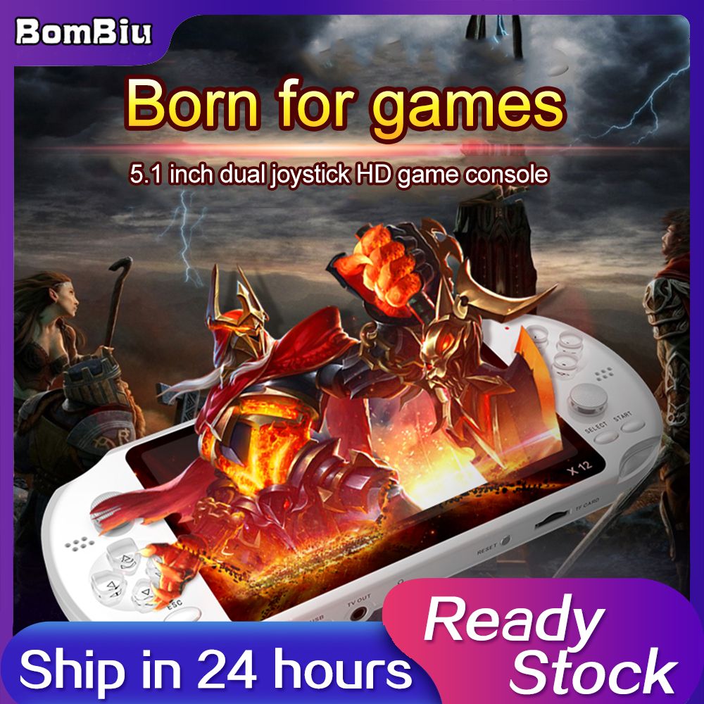 >> BÁO GIÁ MÁY CHƠI GAME PSP CẦM TAY 8GB MÁY CHƠI GAME CẦM TAY TÍCH HỢP 1000 TRÒ CHƠI 4.3 | Shopee Lazada Sendo Tiki mới nhất 62 BomBiu【Game Console】 Bảng Điều Khiển Trò Chơi Arcade Video Psp Cầm Tay X12 5.1 Inch Hai Cần Điều Khiển Inch Nostalgic 8Gb Psp Fc Gba Nes Máy Chơi Game Tích Hợp 10000 (Trắng/Đen)