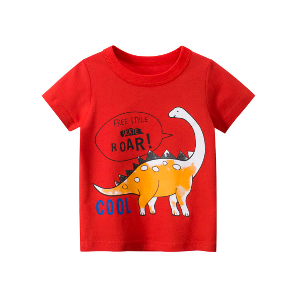 Áo thun ngắn tay bé trai , ao thun be trai , áo thun bé trai 27kids in hình khủng long chất cotton hàng xuất âu mỹ