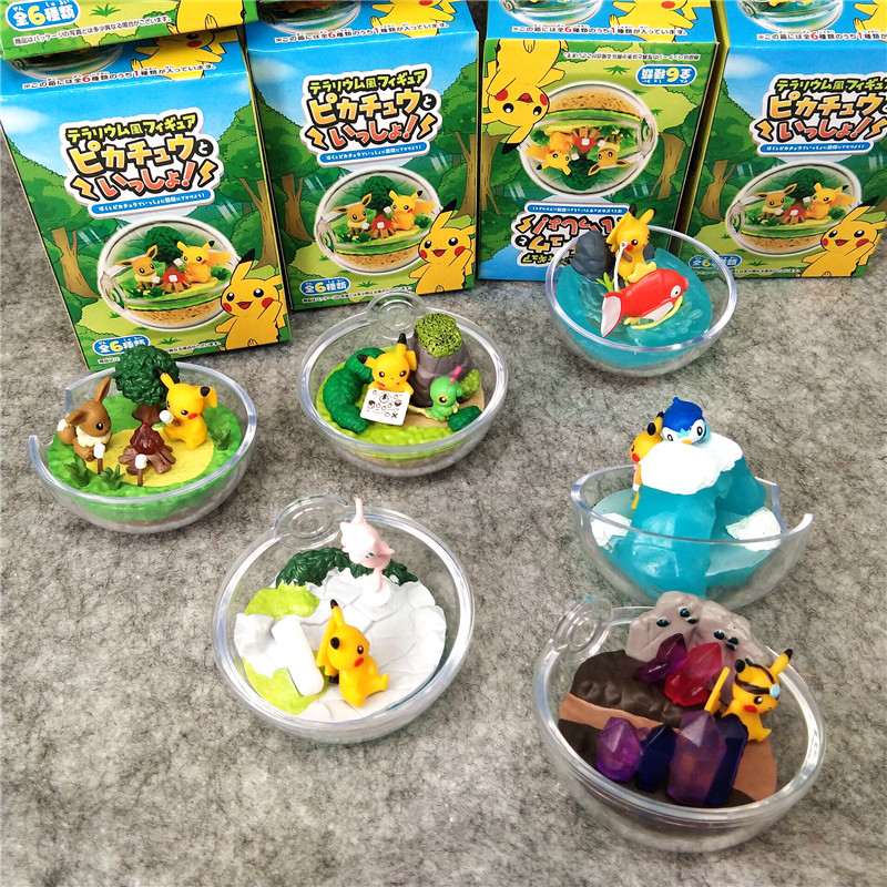 Mô hình Pokemon Terrarium Pikachu Adventures