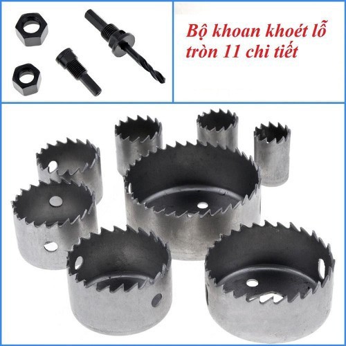 Mũi khoan đục gỗ - Bộ khoét lỗ tròn