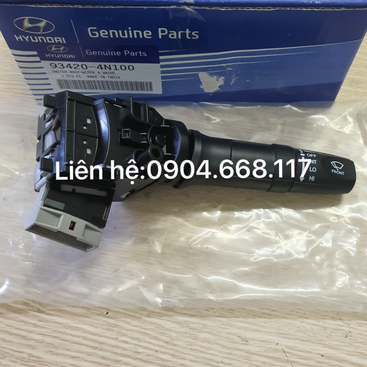 Công tắc gạt mưa Hyundai i10 grand ( xịn )