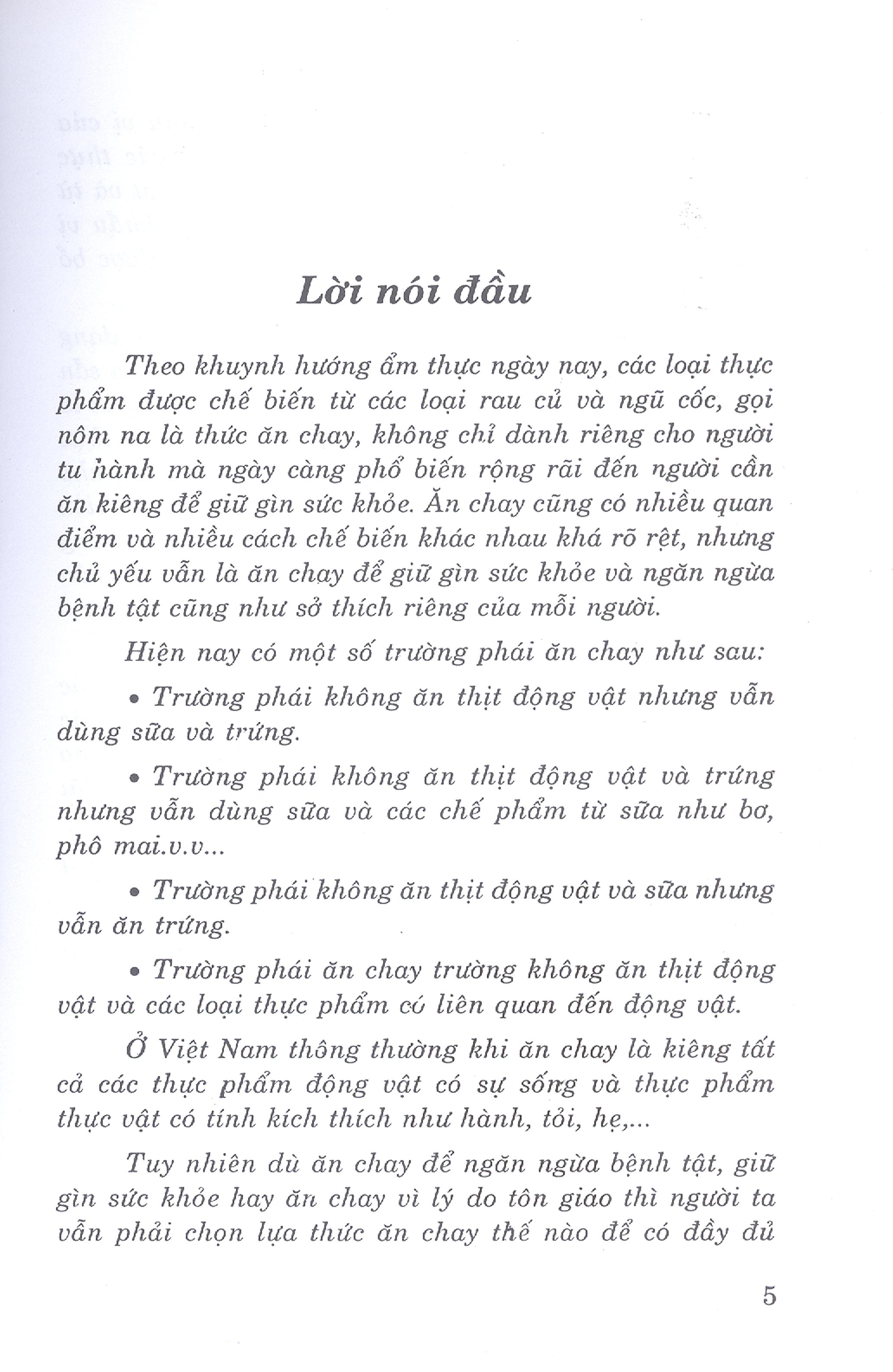 Kỹ Thuật Chế Biến Món Chay