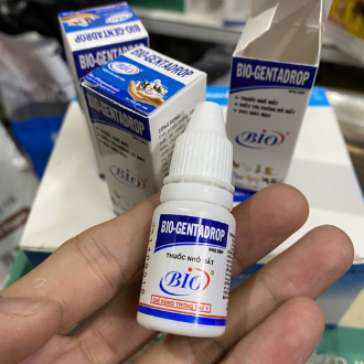 Nhỏ mắt chó mèo Bio Gentadrop 10ml
