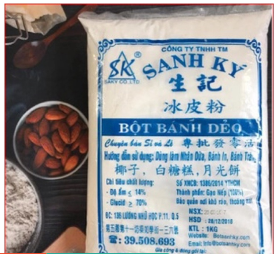 Sanh Ky Sticky Rice Flour (1kg) Green