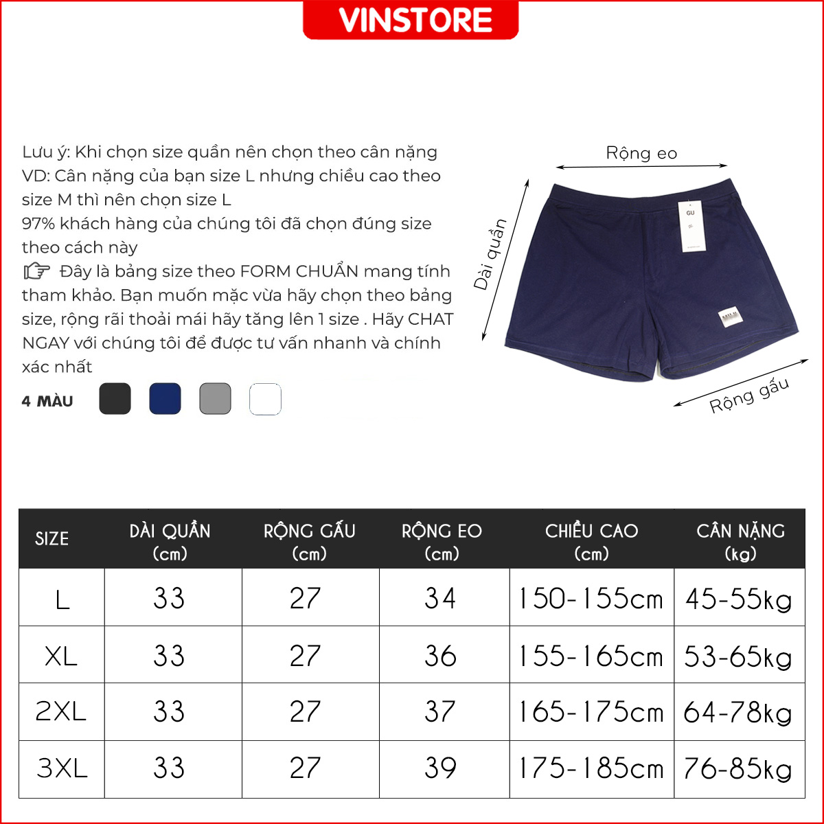 Khuyến mại bằng Xu- Quần ngủ nam thun cotton mềm mại co giãn Vinstore 1MJ, quần đùi nam cao cấp không túi hàng VNXK (Có che tên sản phẩm)