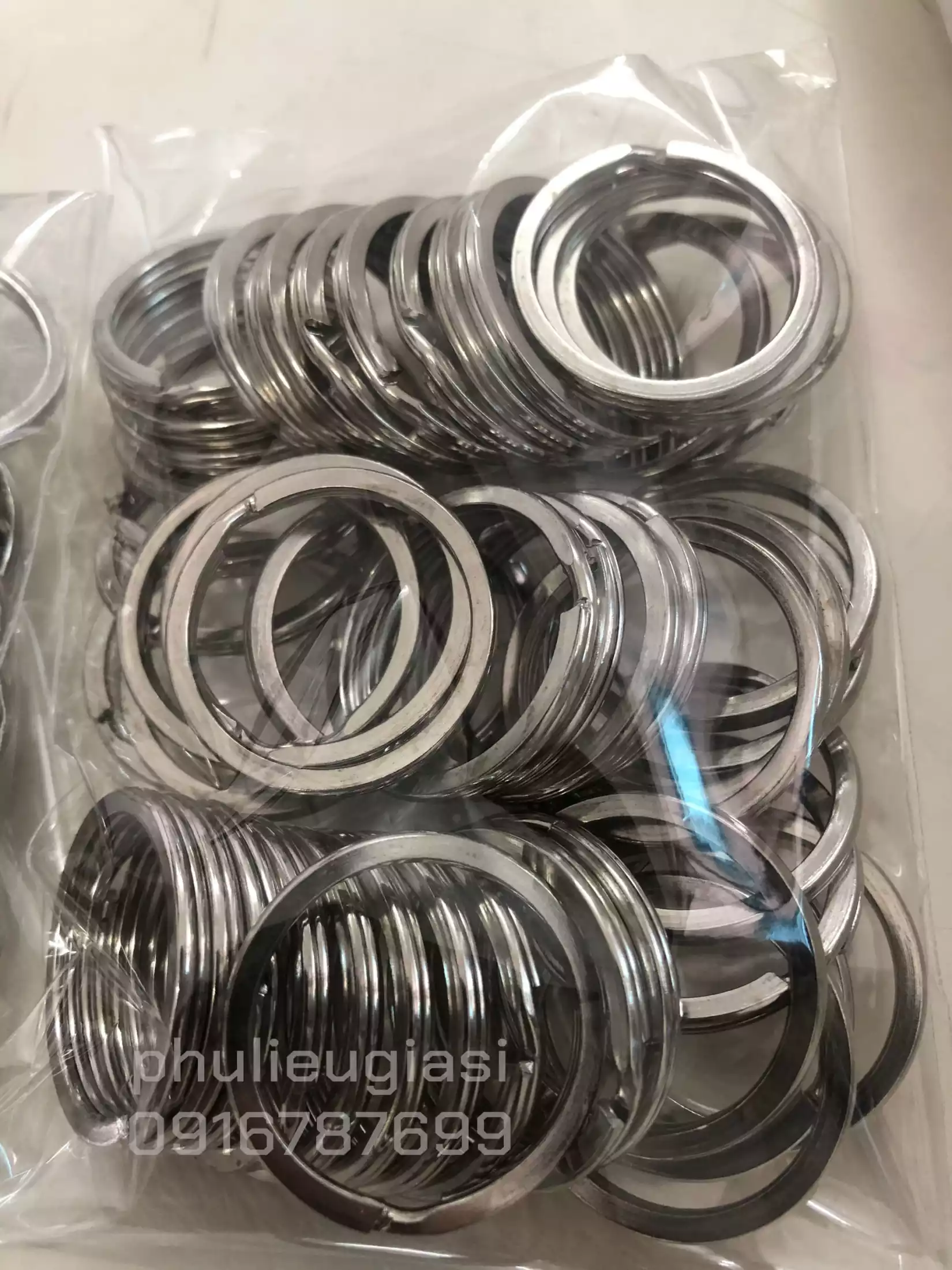 KHOEN INOX 304 LÀM MÓC KHOÁ - 3CM (COMBO 25 CÁI)