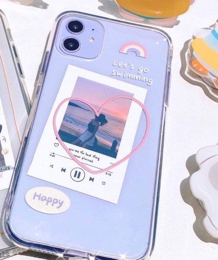 Ốp lưng iphone full viền có khung trang trí ảnh