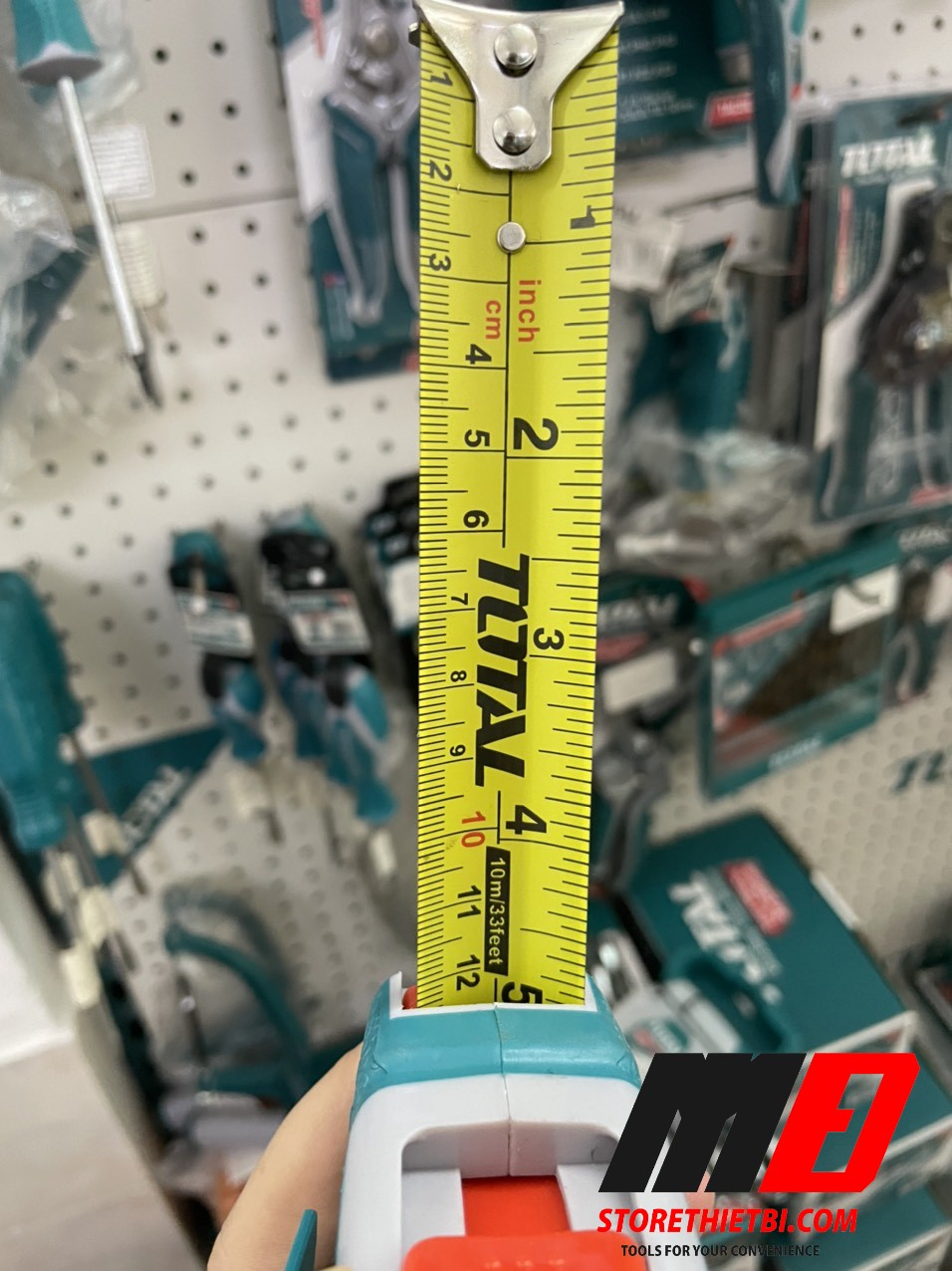 [HCM]Thước kéo 10m x 25mm Total TMT126101