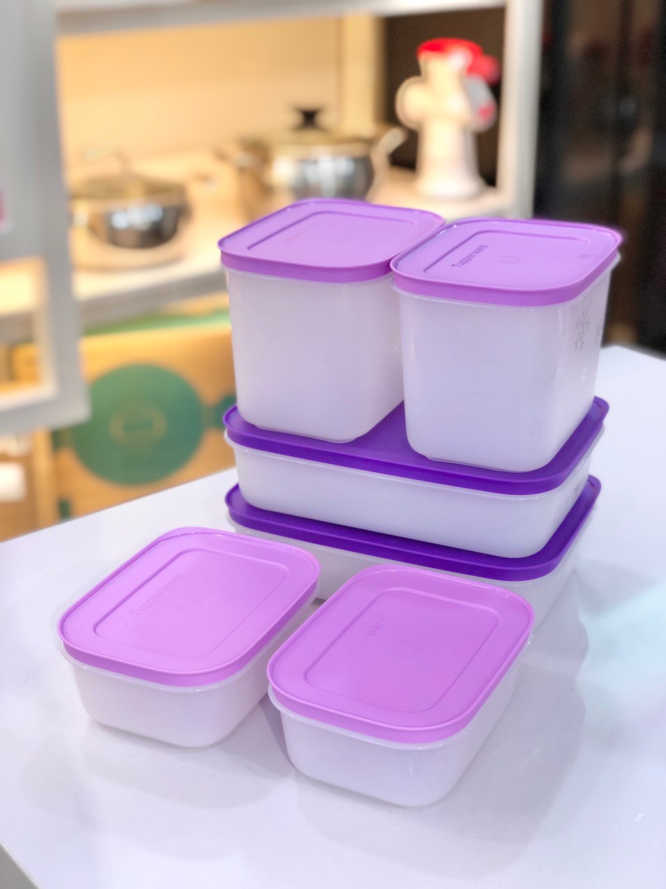 BỘ HỘP TRỮ ĐÔNG VIOLET SET 6