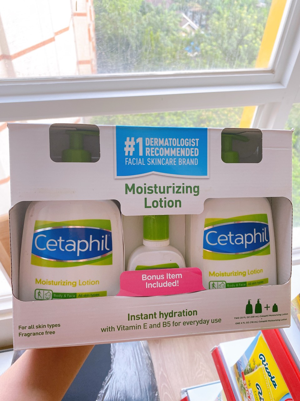 Set 3 Dưỡng Thể Cetaphil Moisturizing Lotion – Mỹ