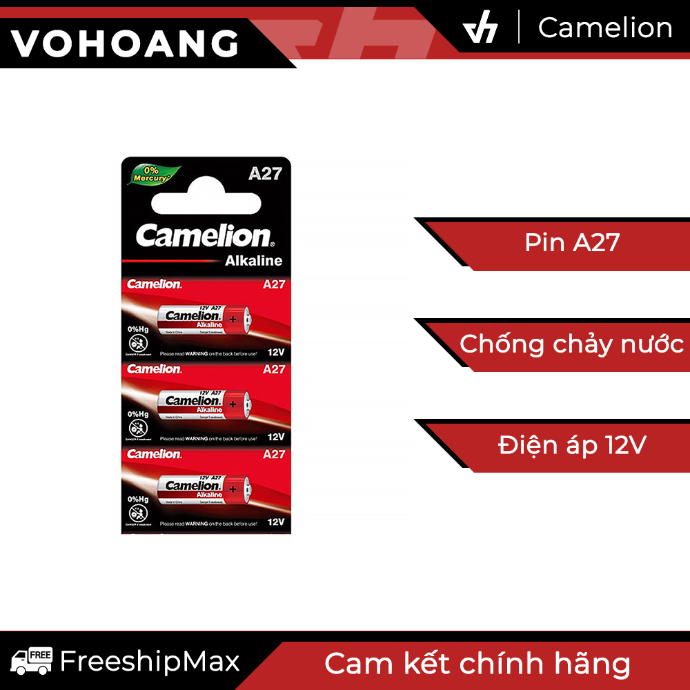 Combo 3 Pin Camelion A27 Alkaline