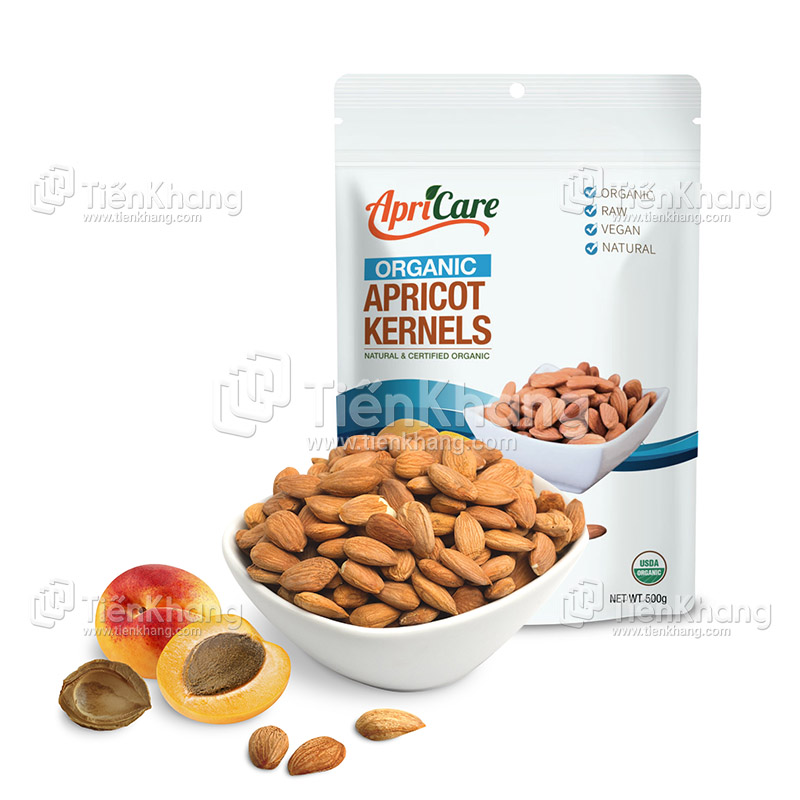 Nhân Hạt Mơ Hữu Cơ - Organic Apricot Kernels