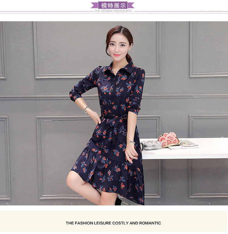 [HCM]ĐẦM XÒE CỔ BẺ HỌA TIẾT BEYEU1688 - BY8075