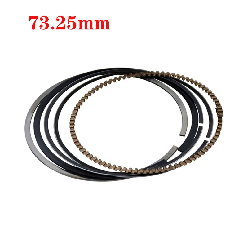 Đường niềm đam mê xe máy 73mm ~ 74.5mm piston nhẫn kit cho suzuki dr250 1990-1995 an250 250cc burgman skywave một 250 1998-2006