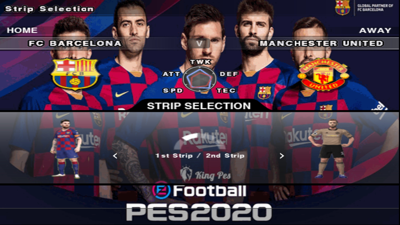 Game PS2 PES20 Tiếng Anh Bản Đẹp Update 5.2020