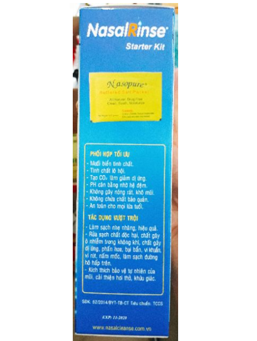 Bình rửa mũi Nasal Rinse NasalRinse