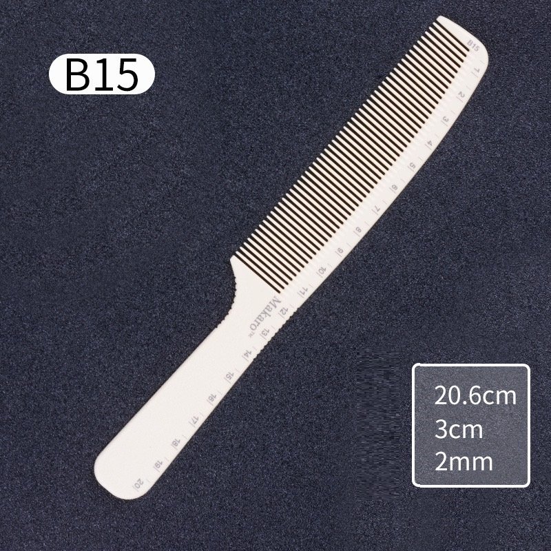 Lược cắt tóc nam Makaro Bản nhỏ 3cm