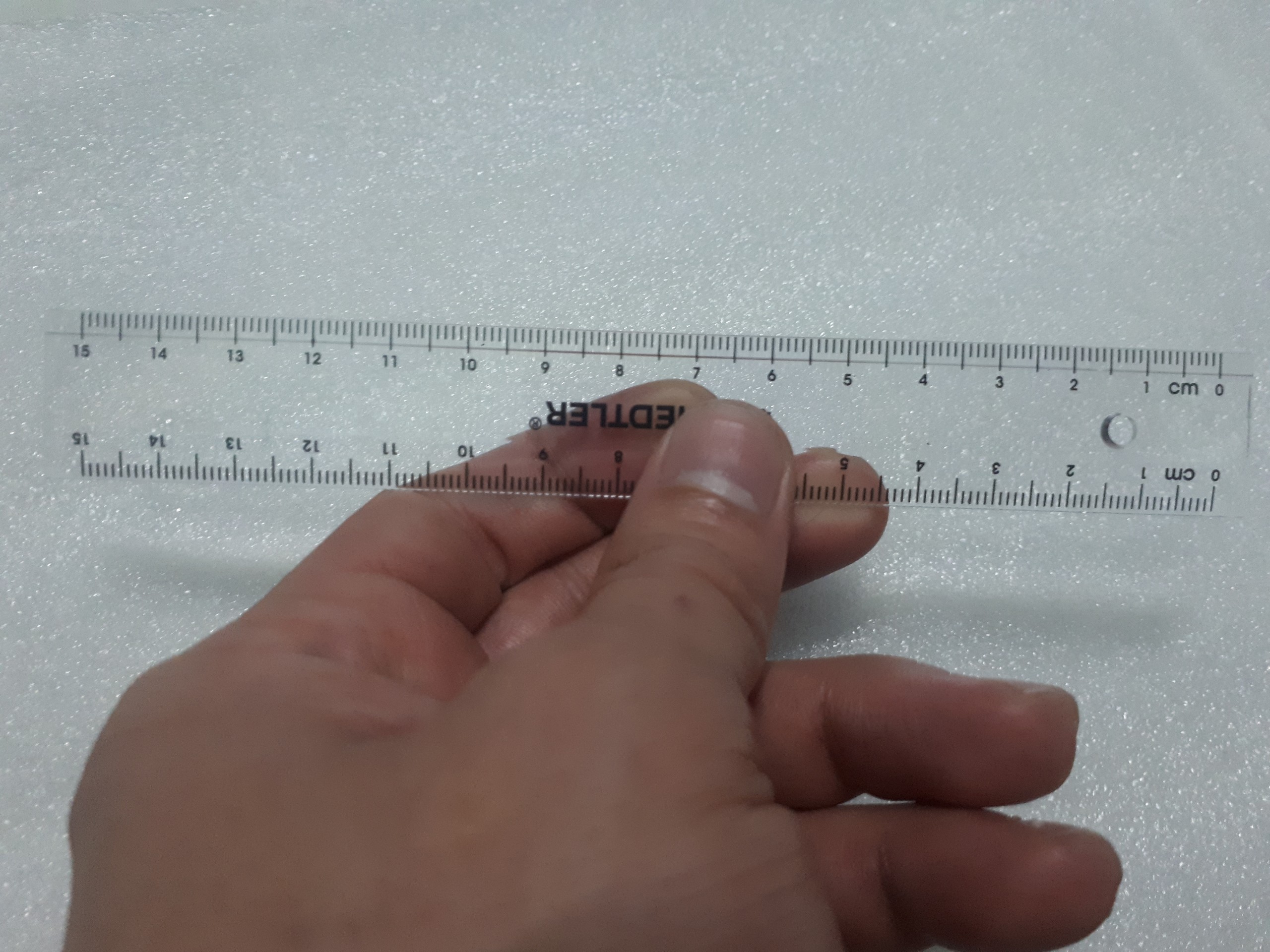 Thước kẻ học sinh tay trái 15cm (bộ 2 cai)
