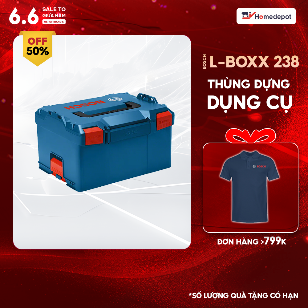 Thùng đựng đồ nghề bosch l-box 238 1600a012g2
