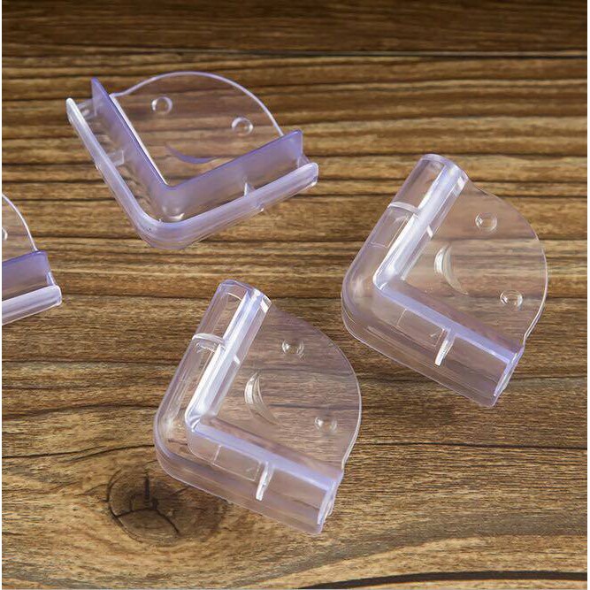 Miếng bịt góc bàn silicon, miếng che góc bàn an toàn cho trẻ nhỏ (bán lẻ  từng cái)