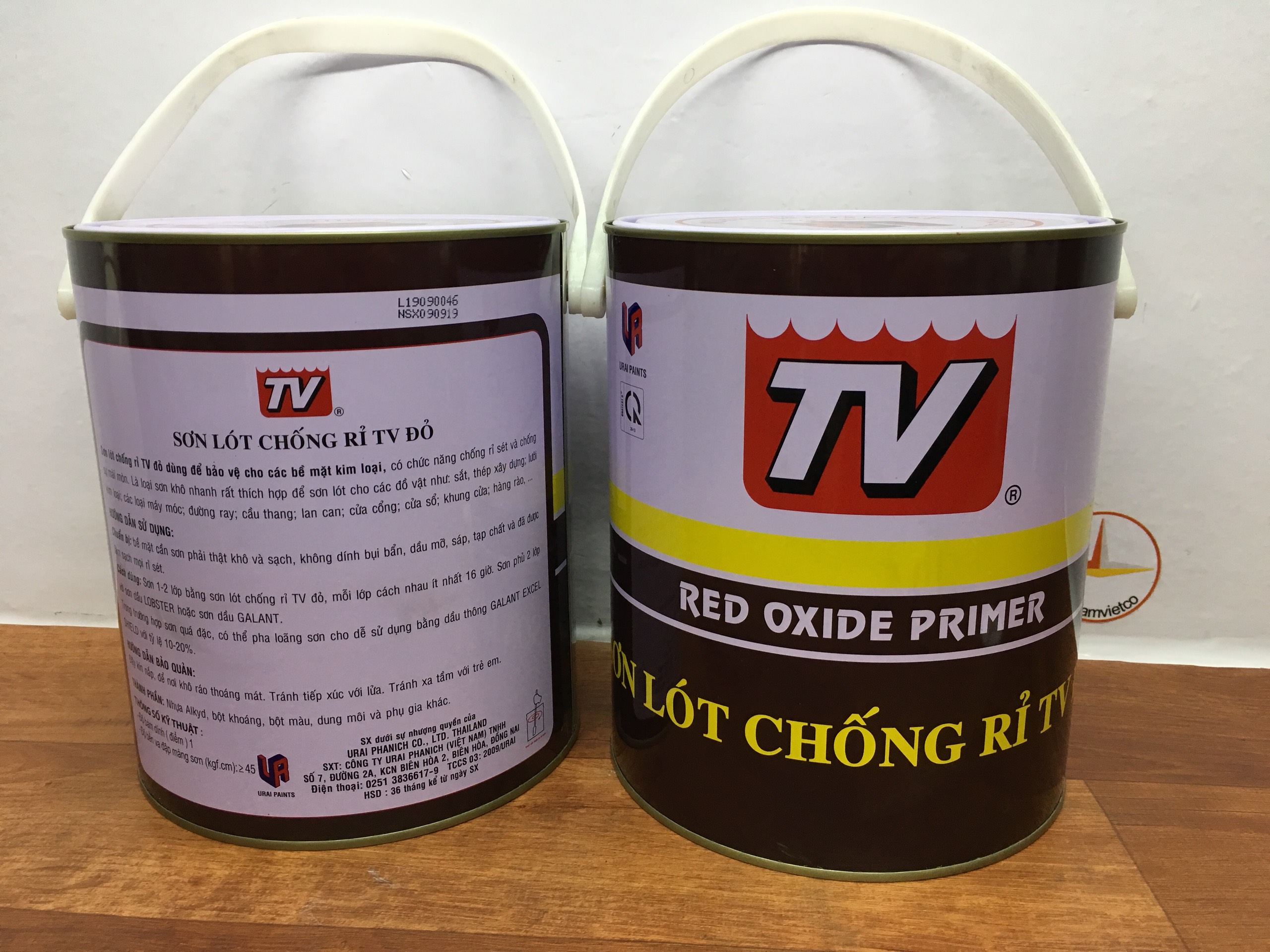 Sơn lót chống rỉ TV màu đỏ 3L