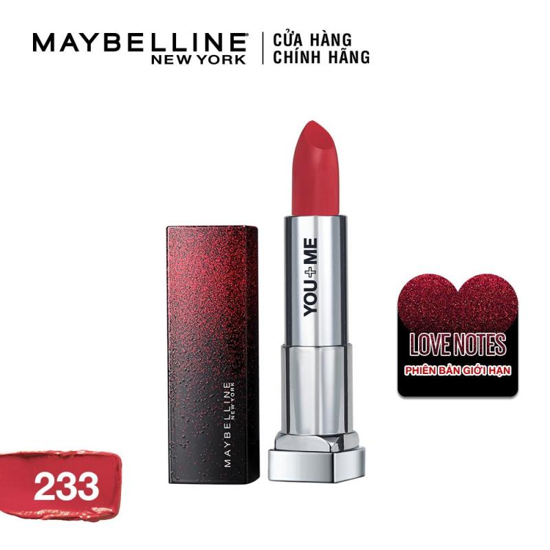 Son lì mịn môi Maybelline Color Sensational phiên bản giới hạn Love Notes 3.9g