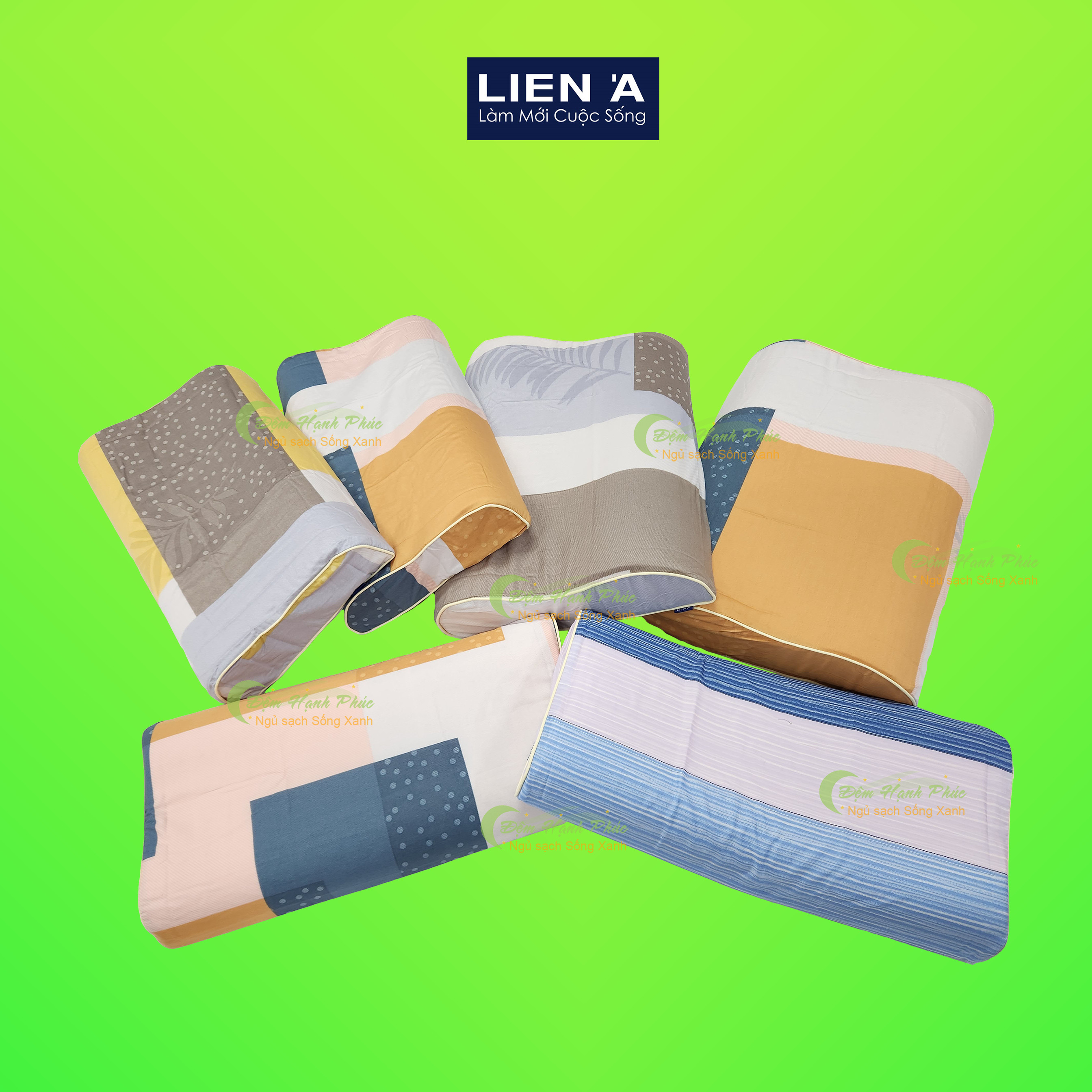 Vỏ gối đầu Liên Á - Chính hãng 100%