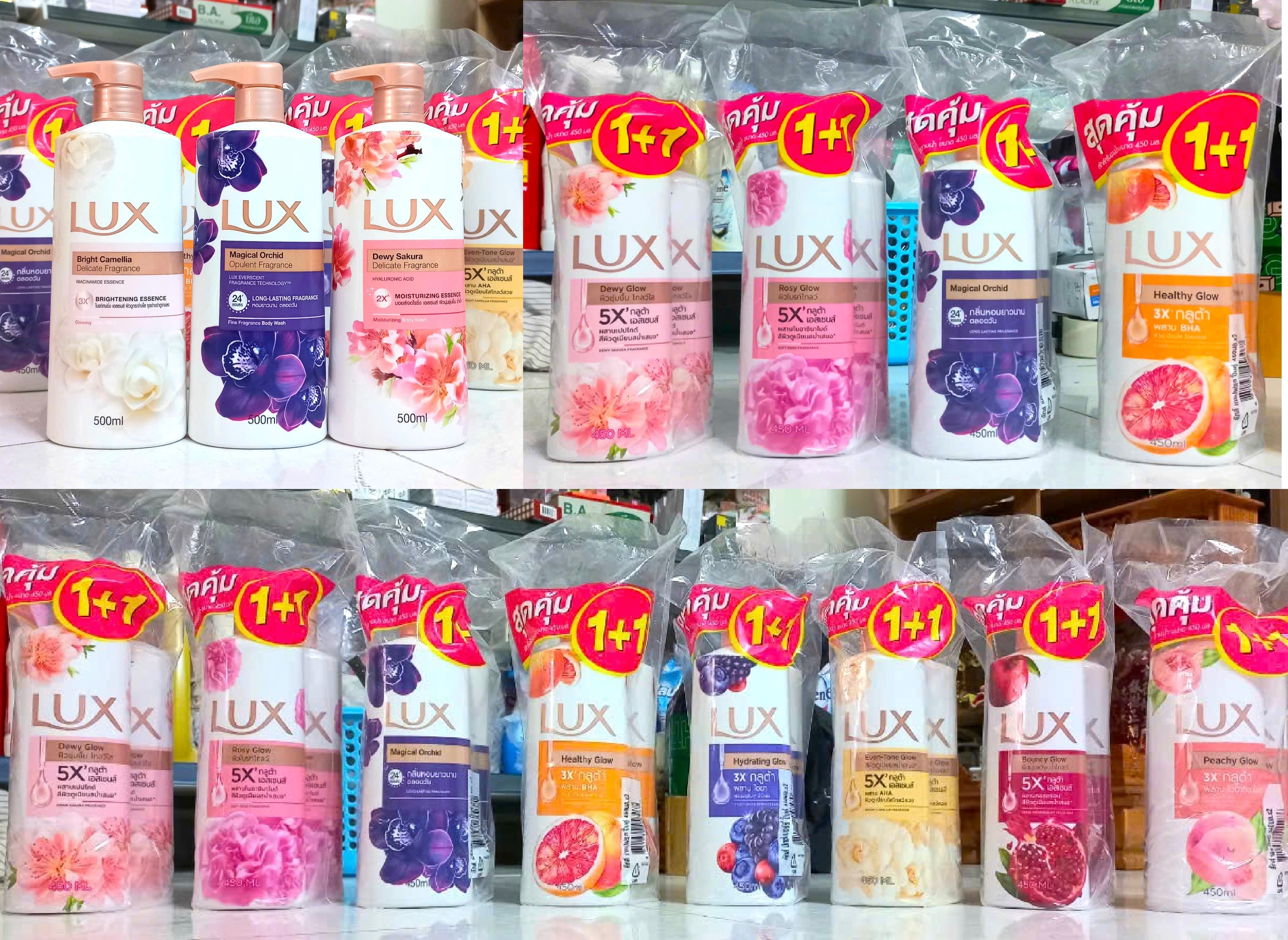 [Chính Hãng] Sữa Tắm Lux Thái Lan