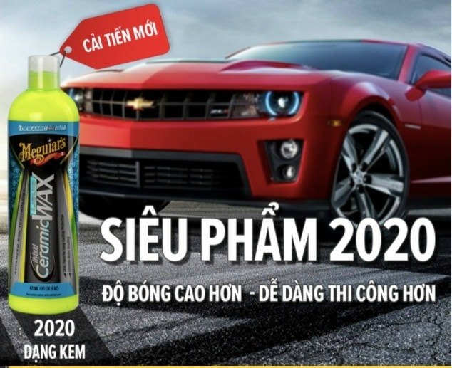 (Tặng khăn và mút dưỡng chuyên dụng cao cấp) Wax bóng Ceramic sơn xe dạng kem Meguiar's Hybrid Ceramic Liquid Wax