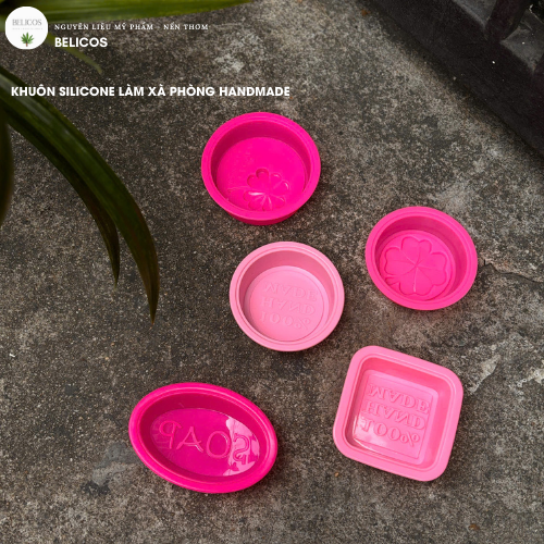 Khuôn Silicone làm xà phòng handmade