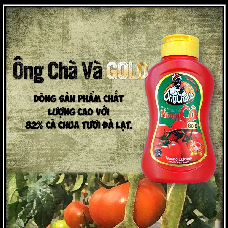 Tương cà Ông Chà Và 290g Gold
