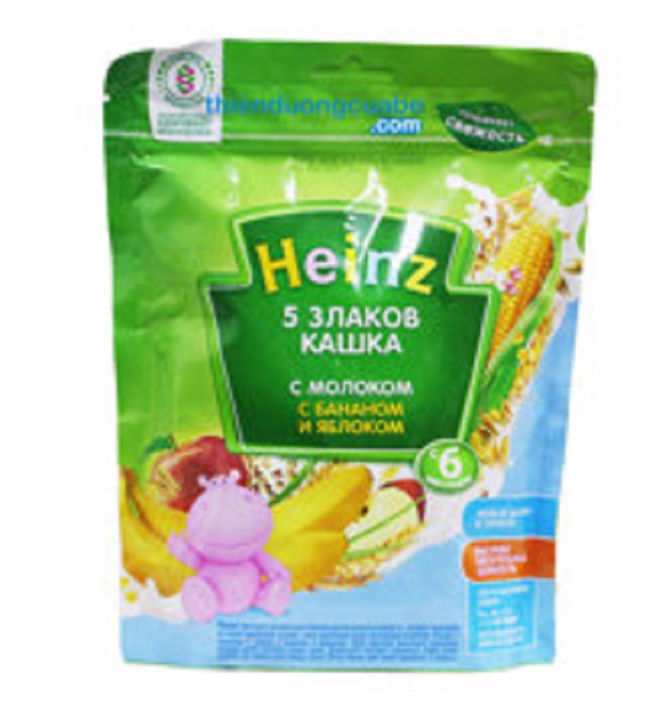 Bôt heinz (4 tháng -7 tháng) sữa vị chuối 6M túi dip