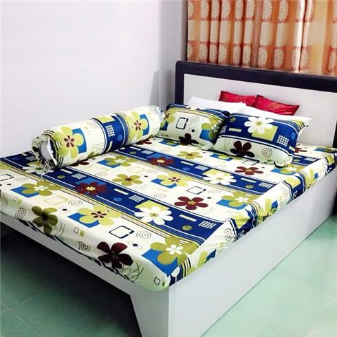 BỘ RA GỐI THẮNG LỢI 1M6 x 2M -100% COTTON HỌA TIẾT GIAO NGẪU NHIÊN SANG TRỌNG