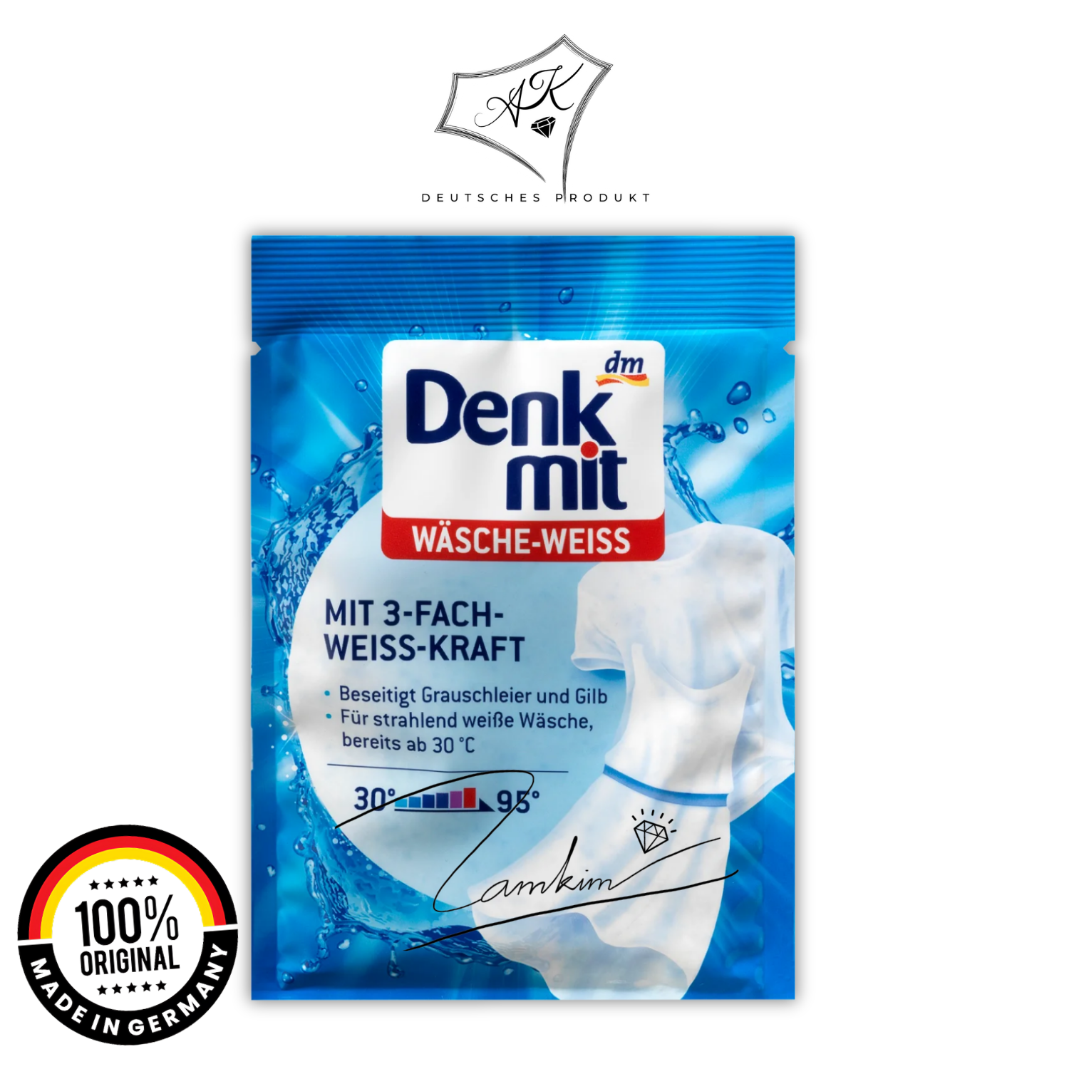 [ Hàng Đức ] Tẩy trắng quần áo nội địa Đức - Denkmit