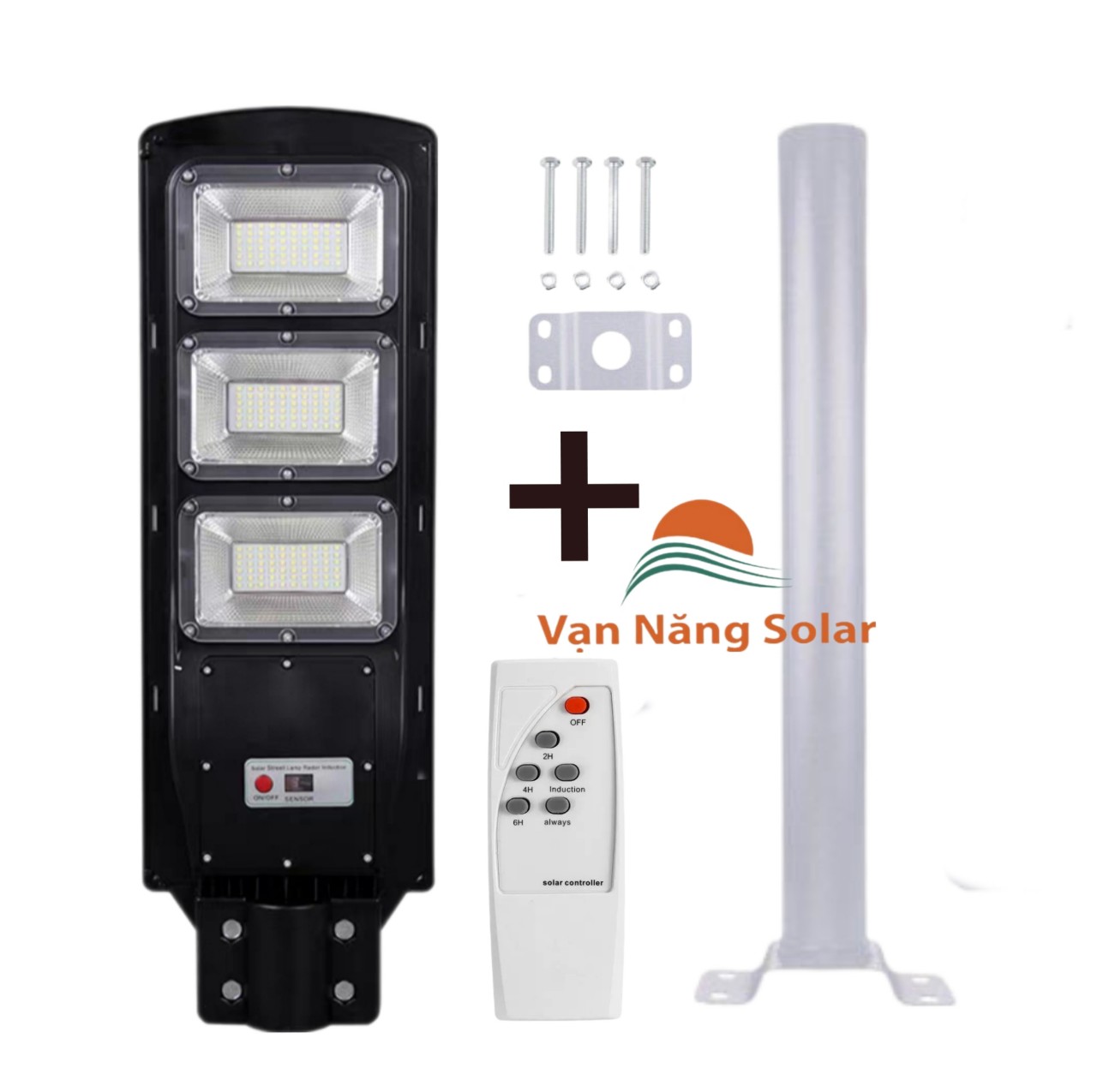 FREESHIPMAX  - Đèn đường năng lượng mặt trời 90w