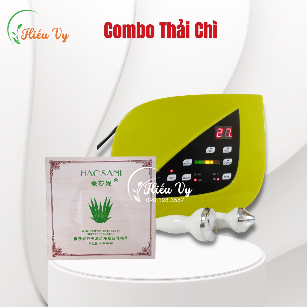 Máy hút chì, máy thải chì thải độc tố B627 Vàng cho spa