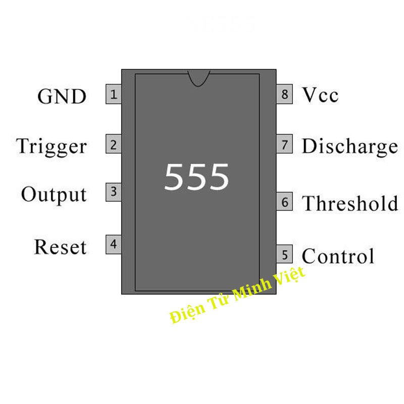 COMBO 3 Ic dao động tạo xung NE555 SMD