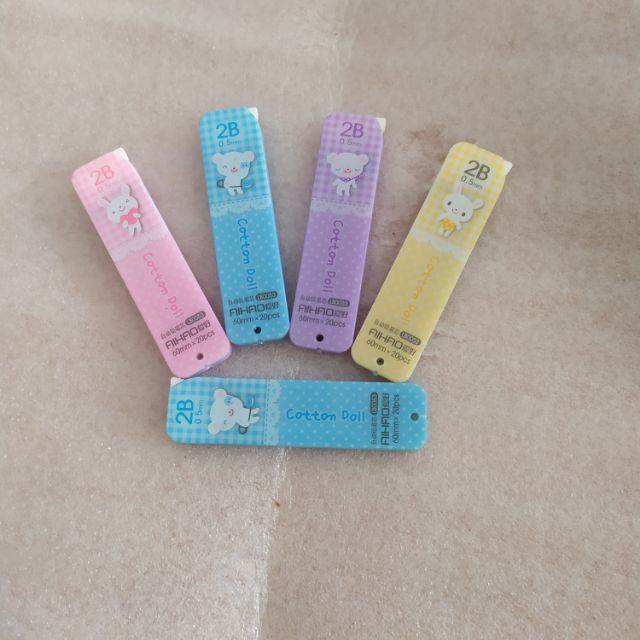 Combo 2 hộp ngòi chì 0.5- Ruột chì kim 0.5 ( 2 hộp)